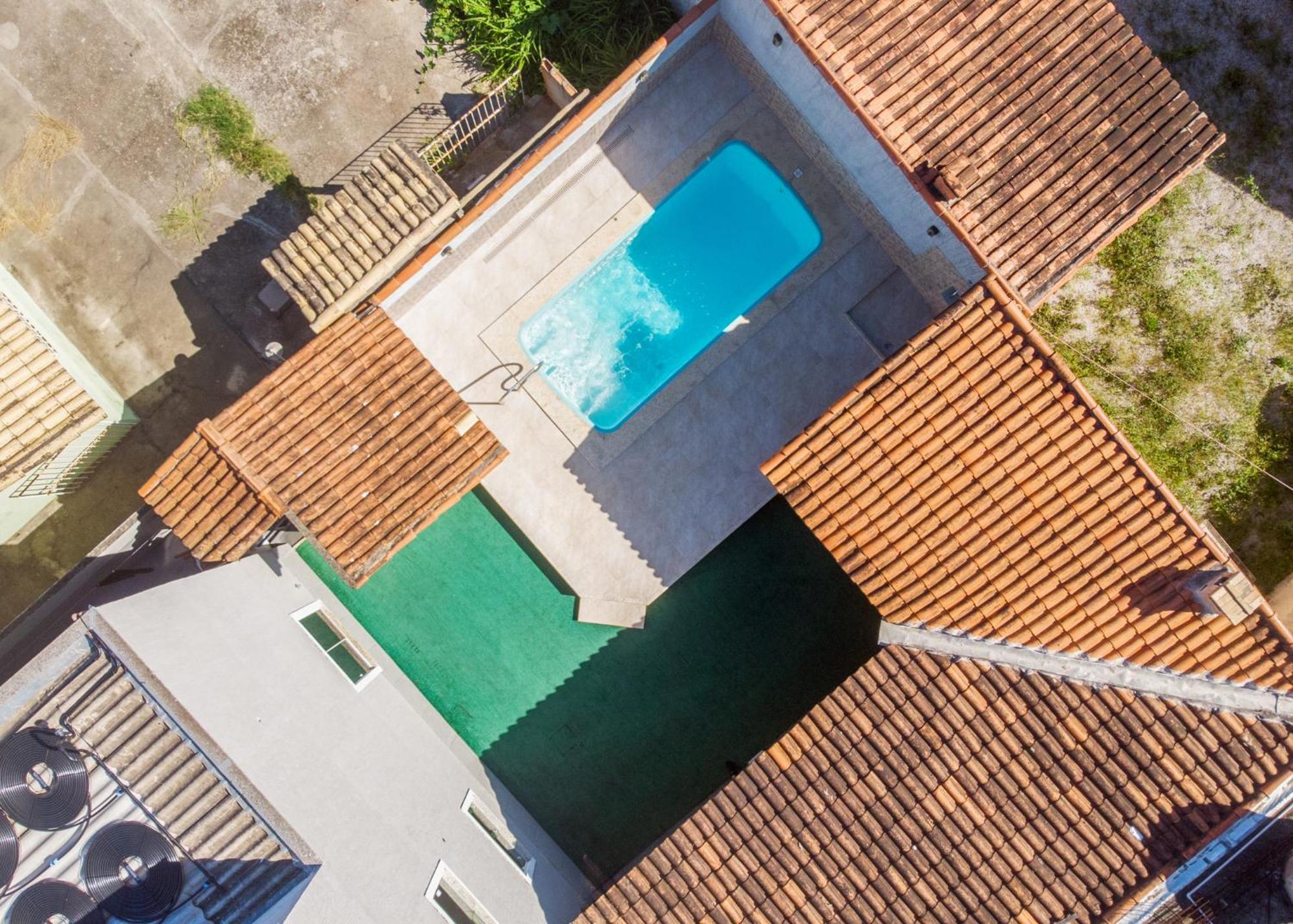 Refugio Tropical Casa De Praia Com Piscina Aquecida E 4 Suites E Garagem 3 Carros, 800 Mtrs Da Praia Internet 700 Mbps, Condominio Privado Com Pista De Skate , Quadra De Futevolei , Campos E Quadras De Futebol! 卡波布里奥 外观 照片