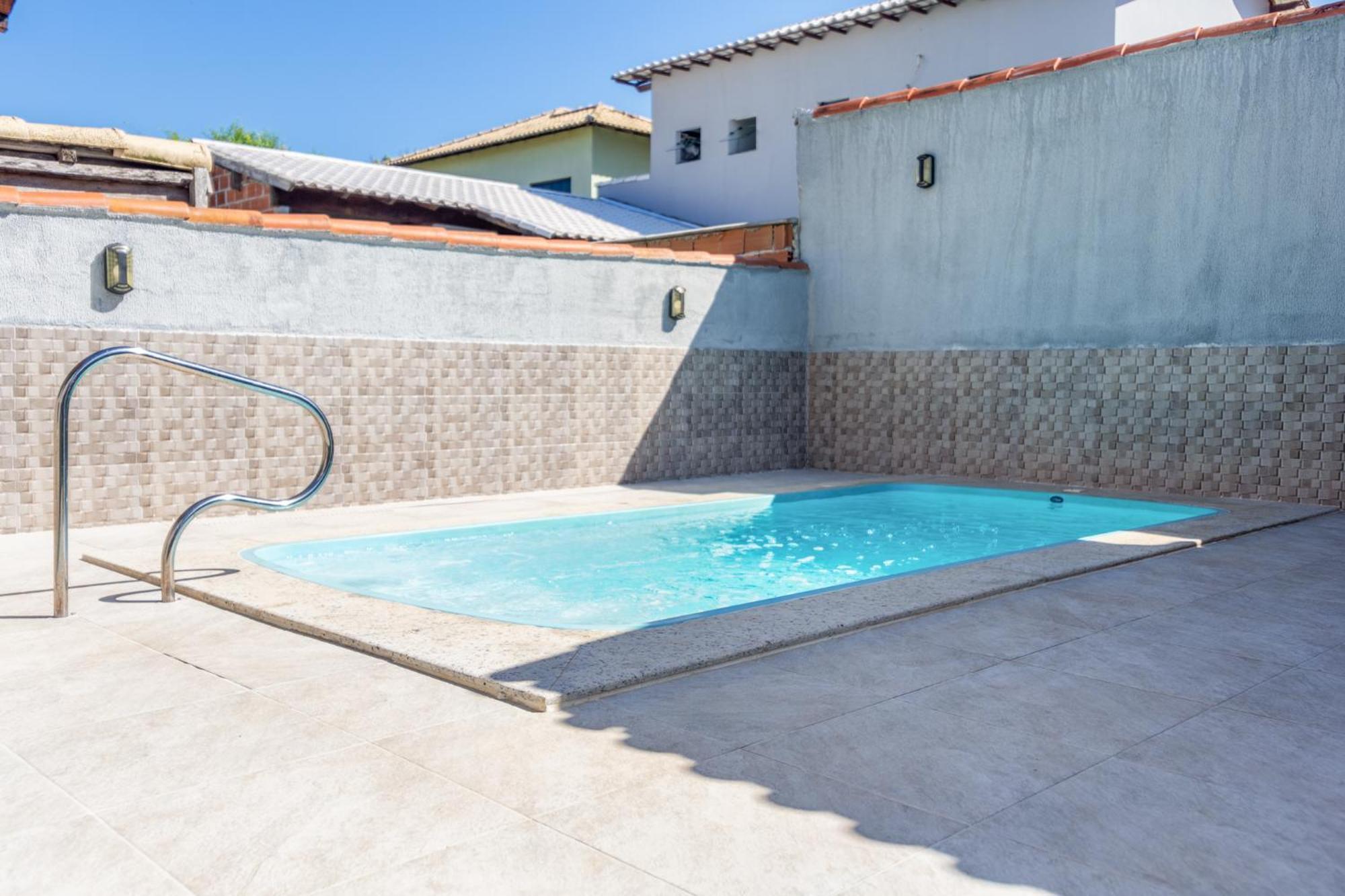 Refugio Tropical Casa De Praia Com Piscina Aquecida E 4 Suites E Garagem 3 Carros, 800 Mtrs Da Praia Internet 700 Mbps, Condominio Privado Com Pista De Skate , Quadra De Futevolei , Campos E Quadras De Futebol! 卡波布里奥 外观 照片