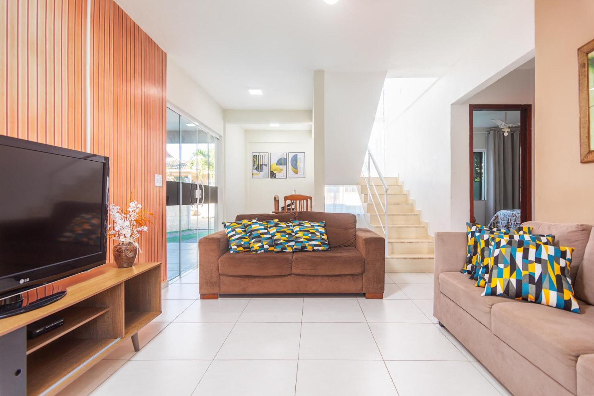 Refugio Tropical Casa De Praia Com Piscina Aquecida E 4 Suites E Garagem 3 Carros, 800 Mtrs Da Praia Internet 700 Mbps, Condominio Privado Com Pista De Skate , Quadra De Futevolei , Campos E Quadras De Futebol! 卡波布里奥 外观 照片